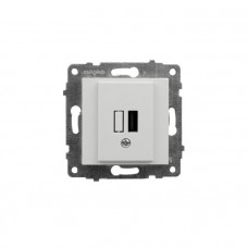 Механізм розетки USB білий GRANO
