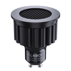 Лампа LED KLOODI KDGU10-QL 5WCOB 3K 60D BK DIM 450Lm