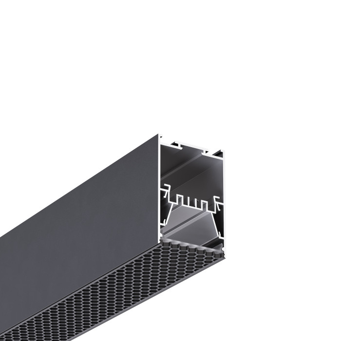 LED профіль підвісний з розсіювачем PC матовий опал KLOODI KLP5175HCF 2.5