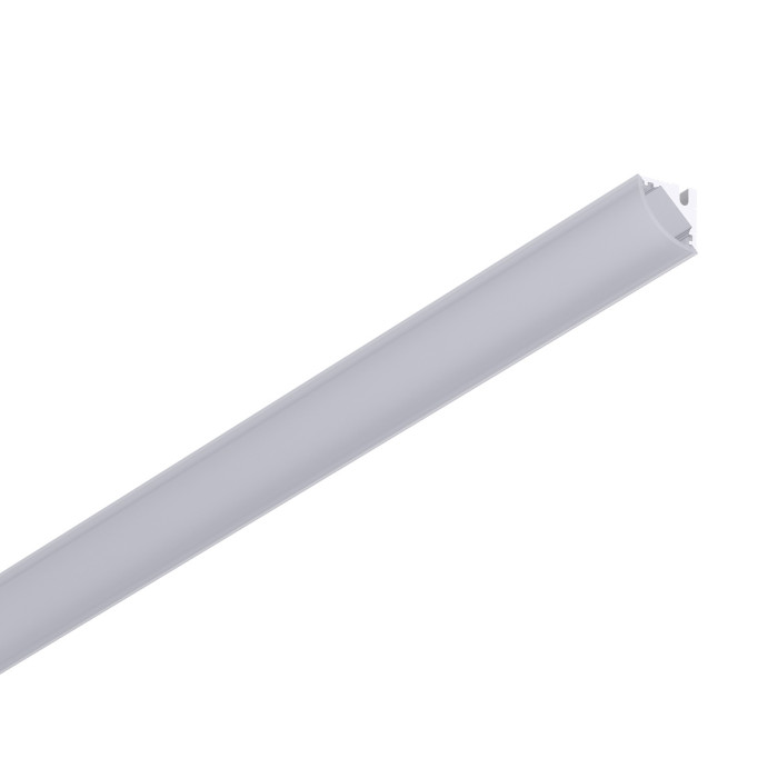 LED профіль кутовий з розсіювачем PC матовий опал KLOODI KLP1111_2, 2м