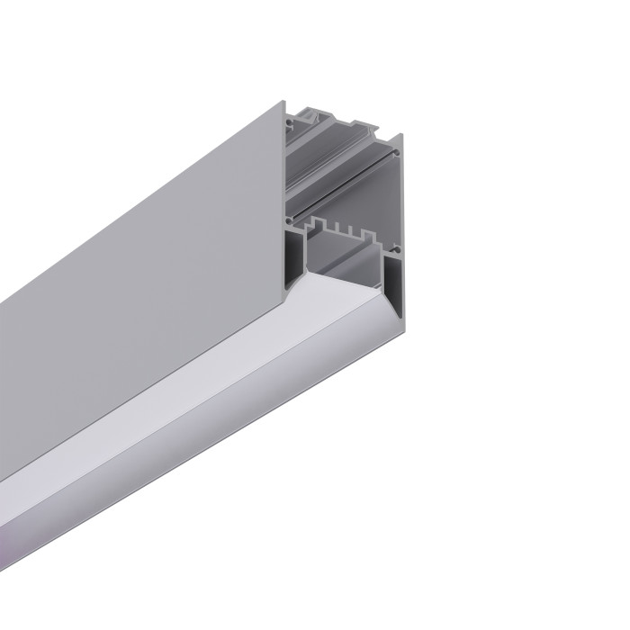 LED профіль KLOODI KLP5075MC_2 з відсіком для блоку та розсіювачем PC, 2м