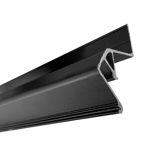 LED профіль для натяжної стелі KLOODI KLP NAT3042 3 BK, 3м