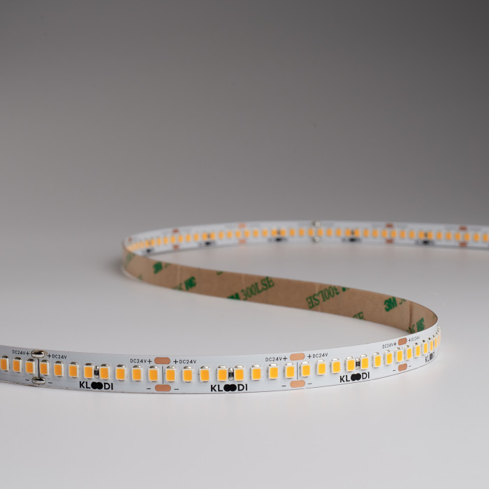 LED стрічка KLOODI KD2835-224-15W-3К-24V HE 15W 224LED 3000K 2100LM IP20 24V