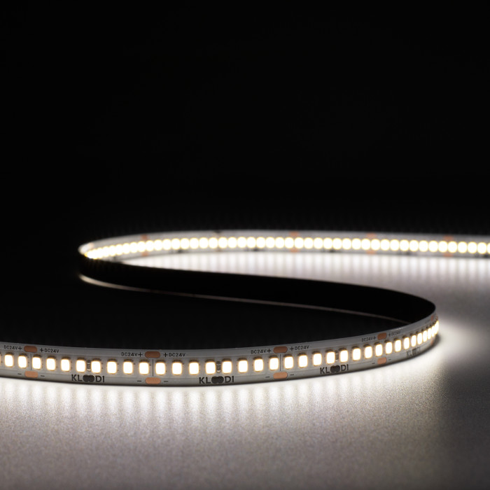 LED стрічка KLOODI KD2835-224-15W-4К-24V HE 15W 224LED 4000K 2200LM IP20 24V