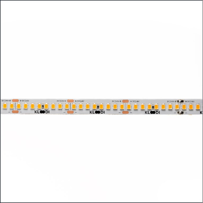 LED стрічка KLOODI KD2835-224-15W-4К-24V HE 15W 224LED 4000K 2200LM IP20 24V