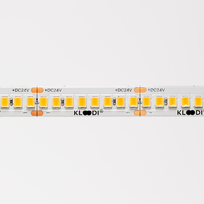 LED стрічка KLOODI KD2835-240-21.6W-3К-24V HE 21.6W 240LED 3000K 2800LM IP20 24V
