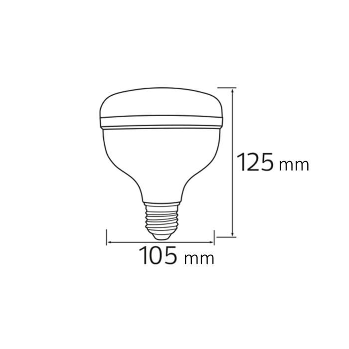 Лампа світлодіодна "CRYSTAL-30" 30W 6400K E27