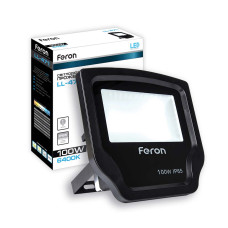 Світлодіодний прожектор Feron LL-471 100Вт 6400K чорний (32098)