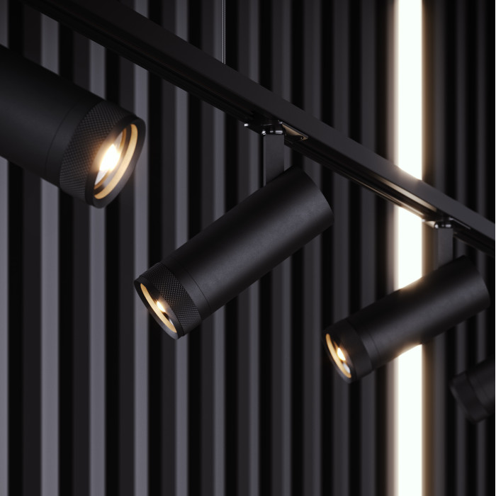 Світильник трековий однофазний KLOODI KD-FOCUS 15W 4K BK