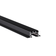 Трек однофазний врізний KLOODI KDTR-RL230_3 BK 3м, чорний