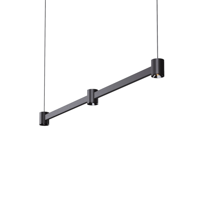 Світильник підвісний KLOODI DECO PE-LOTUS800 10W 3K BK
