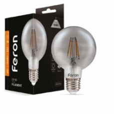Світлодіодна лампа Feron Filament LB-163 6Вт E27 2700K графіт (01869)