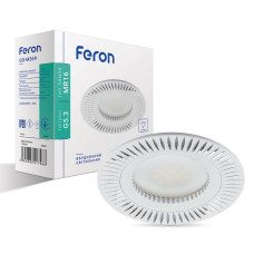Вбудований світильник Feron GS-M369 під лампу білий (28341)