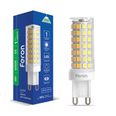 Світлодіодна лампа Feron LB-434 6Вт G9 4000K (38147)