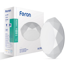 Світлодіодний накладний світильник Feron AL588 18Вт 5000K білий (40192)