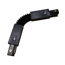 Коннектор гнучкий Feron LD1122 чорний (40274)