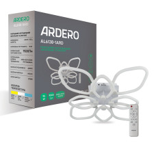 Світлодіодна накладна люстра Ardero AL6138-1ARD FELICITY 95Вт білий (80246)