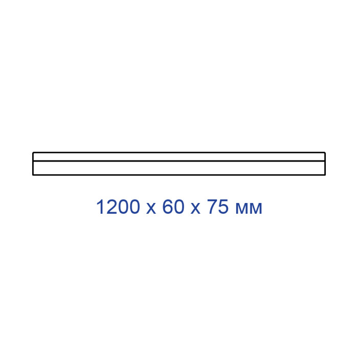 Світлодіодний лінійний світильник Feron AL4030 48Вт 4000K чорний (40222)
