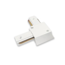 Конектор кутовий Feron LD1001 білий (10315)