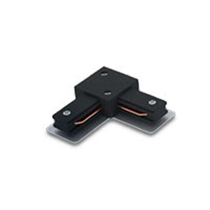 Конектор кутовий Feron LD1005 чорний (10360)