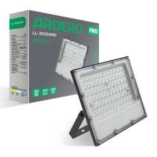 Світлодіодний прожектор Ardero LL-3030ARD PRO 30Вт 6500K сірий (80026)