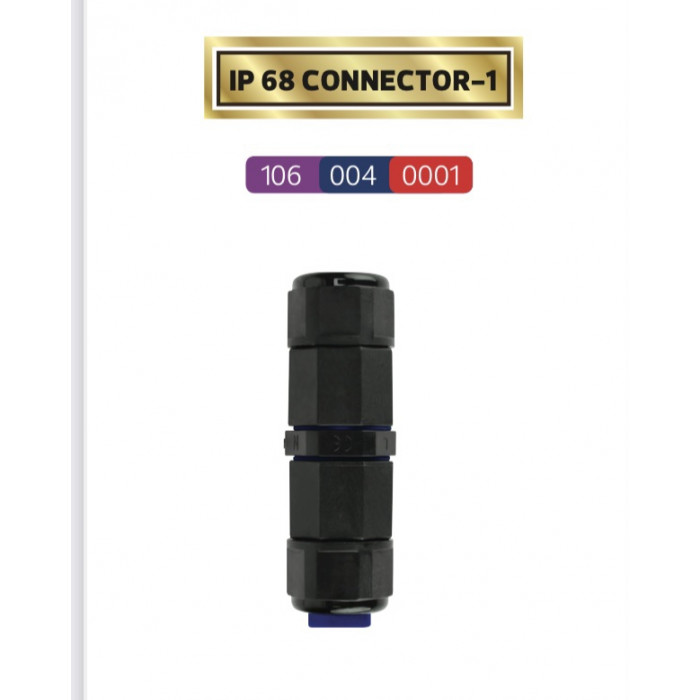 Герметичний розєм IP 68 CONNECTOR-1 Horoz Electric