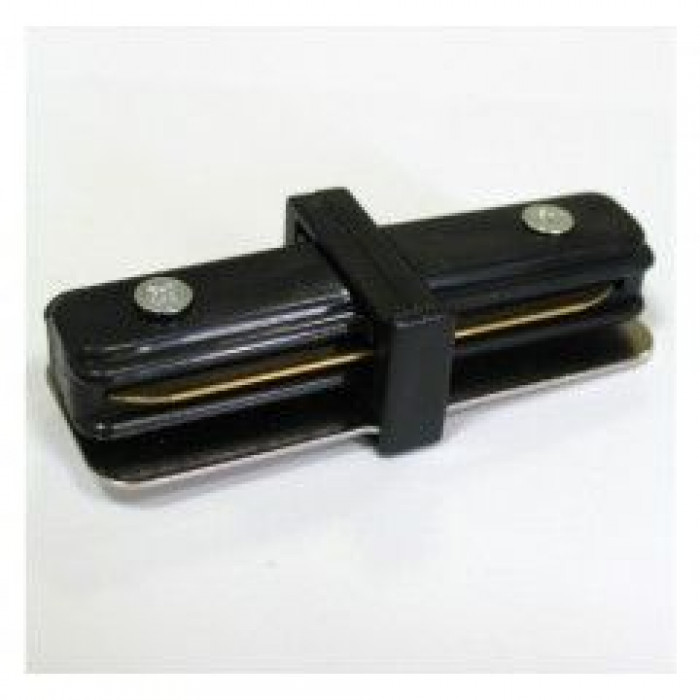Зєднувач прямий для шинопровода чорний Horoz Electric