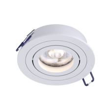 Світильник точковий врізний KLOODI KD-BASE R92 GU10 WH
