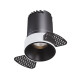 Світильник точковий врізний KLOODI KD-GIRON134 TR 12W 3K 38D BK DALI