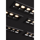 Світильник точковий врізний KLOODI KD-POINT 2X2 4W 3K BK