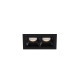 Світильник точковий врізний KLOODI KD-POINT 2X2 4W 3K BK