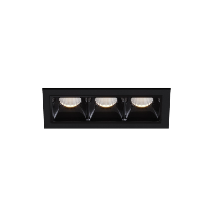 Світильник точковий врізний KLOODI KD-POINT 3X2 6W 3K BK