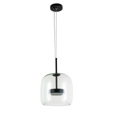 Підвісний світильник 909XL157-1 led (220) BK+CL (LVS5782)