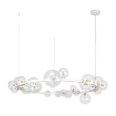 Люстра 918LP267-24 WH+CL (LVS5167)
