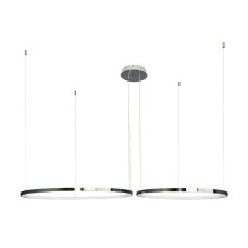 Люстра 7529832-2B CHROME LED (600+800) (LVS5231)