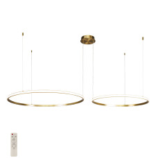Люстра 7529833-2B BRONZE LED (600+800) (LVS5158)