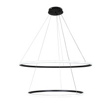 Люстра 7529833-2A BLACK LED (600+800) (LVS4518)