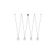 Люстра Nowodvorski 10354 Sling IV G9 4x12W IP20 Чорна (10354)