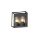 Вуличний світильник Nowodvorski 10503 Margot E14 2x60W IP54 Gr (10503)