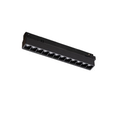 Магнітний трековий світильник Nowodvorski 10644 LVM Focus Out Led 1x9w 4000к 880Lm IP20 Bl (10644)