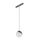 Магнітний трековий світильник Nowodvorski 10648 LVM Lid Led 1x8w 4000к 650Lm IP20 Bl (10648)
