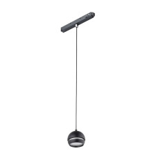 Магнітний трековий світильник Nowodvorski 10653 LVM Slot Led 1x5w 4000к 250Lm IP20 Bl (10653)