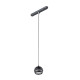 Магнітний трековий світильник Nowodvorski 10653 LVM Slot Led 1x5w 4000к 250Lm IP20 Bl (10653)