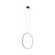 Люстра Nowodvorski 10811 Circolo LED M 1x21W 3000K 660Lm IP20 Чорна (10811)