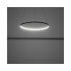 Люстра Nowodvorski 10812 Circolo LED M 1x21W 3000K 660Lm IP20 Чорна (10812)