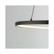 Люстра Nowodvorski 10812 Circolo LED M 1x21W 3000K 660Lm IP20 Чорна (10812)