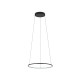 Люстра Nowodvorski 10813 Circolo LED S 1x18W 3000K 560Lm IP20 Чорна (10813)