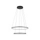 Люстра Nowodvorski 10814 Circolo LED 2x35W 3000K 1200Lm IP20 Чорна (10814)
