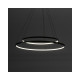 Люстра Nowodvorski 10814 Circolo LED 2x35W 3000K 1200Lm IP20 Чорна (10814)