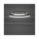 Люстра Nowodvorski 10814 Circolo LED 2x35W 3000K 1200Lm IP20 Чорна (10814)
